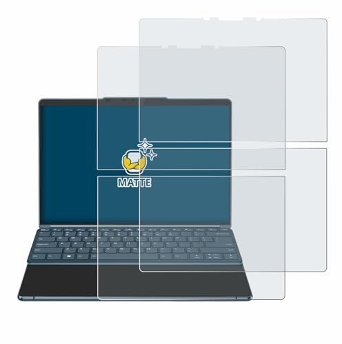 BROTECT Entspiegelungs-Schutzfolie für Lenovo Yoga Book 9i Gen 8 (2 Stück) Matte Displayschutz-Folie, Anti-Reflex, Anti-Fingerprint