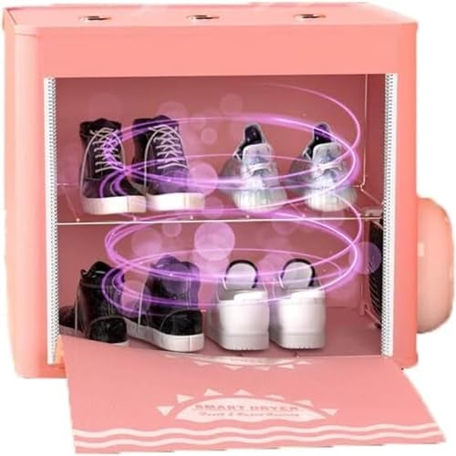 YUNYHAO Shoe Dryer With Timer - Boot Dryer And Deodorizer - Portable Electric Shoe Glove Boot Dryer And Heater - Foldable Design - Quickly Dry Shoes, Gloves, Hats And Socks