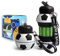 Collapsible Football Silicone Water Bottle with Keyring, Lightweight Sport Foldable Bottle