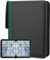 Deoyibu Sammelkarten Album für 900 Karten, Sammelalbum mit 9 Fächern 50 Seiten für Karten-Organizer, Karten Binder aus PU, Sammelkarten Ordner für Sportkarten, MTG, TCG, Yugioh-Karten etc. Grün