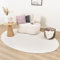 FRAAI | Home & Living Wollteppich Organisch - Feline Weiß - Wolle, Baumwolle - Flachgewebe - Einfarbig - Modern, Skandinavisch - Wohnzimmer, Esszimmer, Schlafzimmer - Carpet