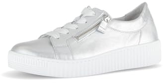 Gabor Wisdom Womens Casual Shoes Silver Metallic