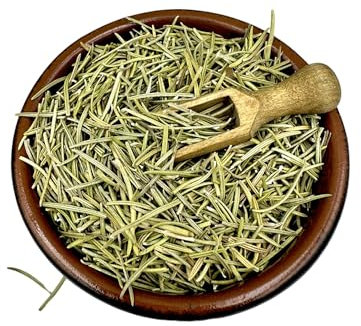 Rosmarinus Officinalis - Hojas secas de romero, 20 g, 1,9 kg, 1500 gramos