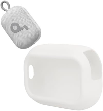 TEHAOUU Silicone Soft Protective Cover for SoundCore Select 4 Go Bluetooth Speaker Waterproof Anti-Dust Anti-Bump Anti-Fall Outdoor Travel Easy Carrying Skin Convenient Case Necessary Accessories