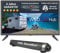 Reflexion LED24iBT Smart-TV 24 Zoll mit Soundbar, Full-HD, WLAN, Bluetooth, HDMI, USB, CI+, 12V-KFZ-Adapter – ideal für Wohnmobile, Wohnwagen, Camper & Boote – inkl. Fernbedienung