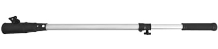 Milageto Tiller Handle Extension for Outboard Extends from 26.38 to 38.58 Extendable Replace Aluminum Tubing for Trolling Motor