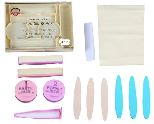 Lucidatore per unghie naturali, cura manicure – strumento lucidatore crema per donne salone casa bellezza unghie