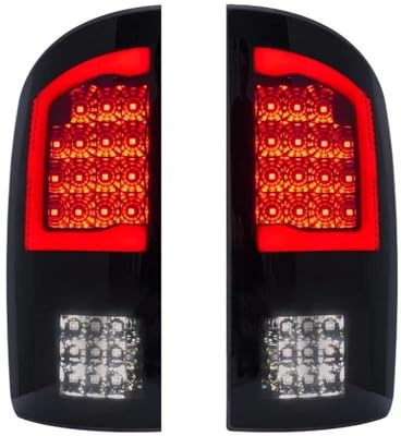 MCQNDS Blocchi Fari Posteriori Auto Per Dodge Per RAM 1500 2500 3500 2003-2006 Luci Posteriori A LED Fanale Posteriore Per Auto Con Freno Di Guida E Indicatore Direzione Retromarcia