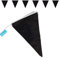 Goodymax® Wimpelkette 10 m Schwarz - viele weitere Farben & Farbkombinationen zur Auswahl