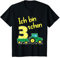 Kinder 3 Geburtstag Junge Trecker Traktor Outfit Ich Bin Schon 3 T-Shirt