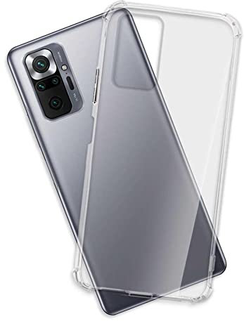 mtb more energy® Case Soft Armor kompatibel mit Xiaomi Redmi Note 10 Pro, Pro Max (6.67'') - verstärkte Ecken - Kameraschutz - 1,5mm TPU - Schutz-Hülle Cover Tasche Handyhülle