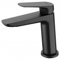 Mice - Grifo mezclador para lavabo monomando - Griferia de baño color negro mate Bélgica BDZ044-1NG