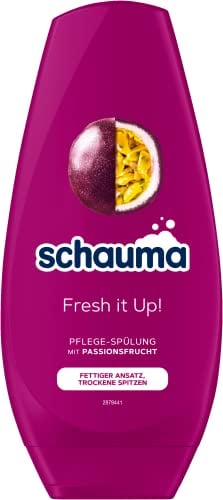Schwarzkopf Schauma Pflege-Spülung Fresh it up! (250 ml), Haarspülung pflegt beanspruchte Haarspitzen, Spülung verleiht Geschmeidigkeit ohne zu beschweren