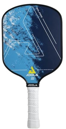 JOOLA Solaire - Paleta Profesional de Pickleball con Fibra de Vidrio o Superficie de Carbono, combinación Ideal de Raqueta de Pickleball de Giro, Potencia y Control con núcleo de Panal de