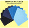GYGYL 12Pcs 100% Cotton Iron-on Patches, Repair Patches for Clothing, Iron on for Inside Jeans and Clothing Repair (Mixed Color 3)