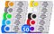 Paintechz Twister USB-Stick Personalisiert 50 Stück, Individualisiert Logo Druck- als Firmengeschenke und Werbegeschenke - 512MB