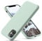 OitiYaa Silicone Case Compatible with iPhone 11 Case 6.1 Inch, Soft Ultra Slim Protective Shockproof Liquid Silicone Phone Case with Anti-Scratch Microfiber Lining,Mint Green