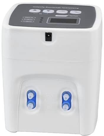 Temporizador de riego automático Temporizador de riego Inteligente Bomba Doble Controlador de riego automático Temporizador de Agua de jardín 110-240V para riego de césped de jardín de Patio