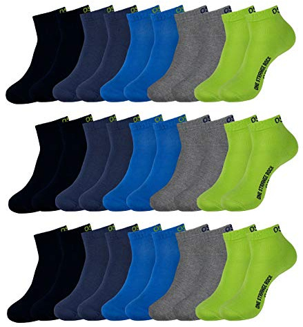 ONE STRANGE ROCK Quarter Socken Kurzsocken Herren Damen 5, 10, 15, 20, 30 Paar