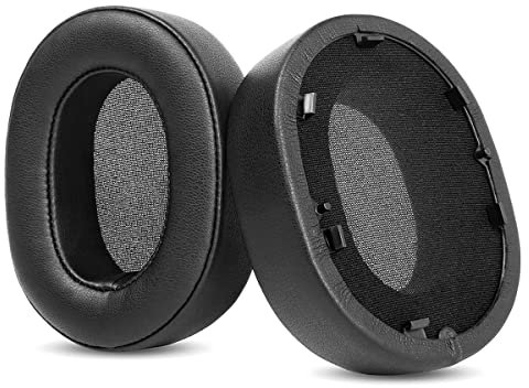carinacoco Earpads Cushions Replacement for SONY WH-1000XM5 Wireless Headset, Ear Pads with Upgraded Softer Protein Leather High-Density Memory Foam