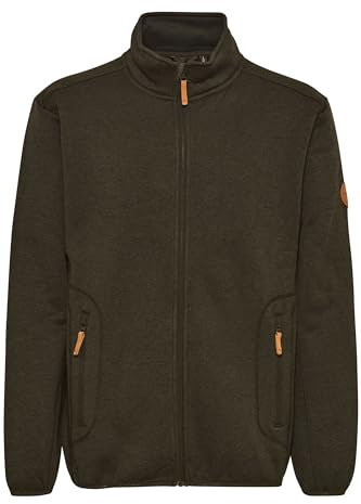 NORTH BEND NBSamo Fleecejacke atmungsaktiv modische Jacke mit Stehkragen, Größe:3XL, Farbe:Black (1001)
