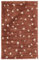 RugVista Polly Teppich, Kinderzimmerteppich, 100 x 160 cm, Rechteckig, Kinderteppich für Kinder, Polypropylene, Spielteppich Babys Junge Mädchen, Keine schädlichen Stoffe, Rost/Naturweiß