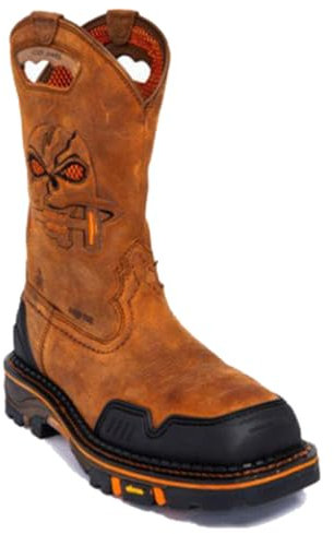 Cachorro 1 Paio di Stivali da Uomo Versatili di Moda Autunno/Inverno, Scarpe da Uomo Ritagliate Ricamate A Punta Tonda Rialzate, Costumi da Ciclismo All'aperto, Marrone,Marrone,44