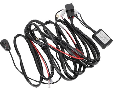 Kit de Faisceau de Câblage à Distance, Relais de Commutateur de Faisceau de Câblage à Distance de 3 M pour Lampe de Travail Flash Stroboscopique sans Fil (1 à 2)