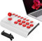 Bastone da combattimento arcade retrò – Joystick di combattimento di gioco arcade durevole con funzioni Turbo/Macro, joystick arcade nostalgico universale per PC e console di gioco retrò