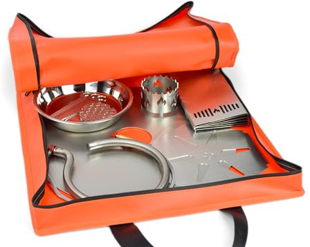 Tasche für die Mini Feuerplatte - Perfekt zum platzsparenden Verstauen