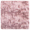 vidaXL Teppich Shaggy Hochflor Altrosa 240x240 cm Polyester, Teppich, Schlafzimmerteppich, Teppich Modern, Wohnzimmerteppich, Flauschiger Teppich