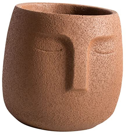 SOIMISS 1 Pièce Pot de Fleurs Décoratif de Style Pot Personnalisé pour Plantes Intérieur Extérieur Trou de Drainage