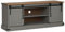 agnixnaf Mobile Porta Tv 2 Ante Scorrevoli Grigio 150x40x60 cm,con Due Ante Scorrevoli e Un Ripiano,Porta Scorrevole Liscia,Mobile Supporto Tv
