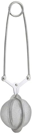 HIC Kitchen Snap Ball Tea Infuser, 18/8 Stainless Steel, For Loose Leaf Tea and Mulling Spices
