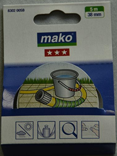 Mako Super-Kraftband für Haushalt u. Garten 38mm x 5m in Weiß