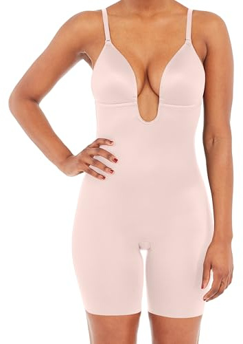 Spanx Damen Plunge Low-back Bodysuit Formender Body (1er Pack)
