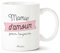 Manahia Mug Cadeau Mamie d'Amour Pour Toujours - Avec Boite Kraft - 330 mL, Céramique - Imprimé en France - Tasse Annonce Grossesse - Noël, Anniversaire, Fête des Grands-Mères