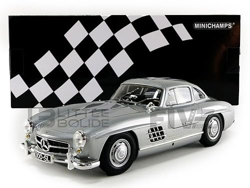 Minichamps 110037210 1:18 1955 Mercedes-Benz 300 SL (W198) - Silber