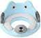 Toddlers Toilet Seat - Potty Training Seat for Kids - Non Slip Loo Trainer with Anti-Splash Guard - Unisex Toilet Assistant Ring with Handles and Backrest for Extra Security (Blue)