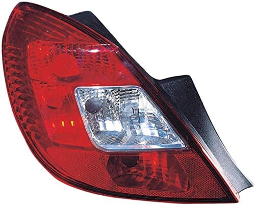 Diederichs Rückleuchte Heckleuchte links für OPEL CORSA D Bj. 07.06- Rot, Halogen, Incandescent, Auto, Fahrzeug-Rückleuchte