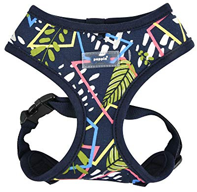 Puppia Botanical Harness A - Navy - S