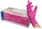 NITRAS Medical 8327 CANDY WAVE Nitril-Einmalhandschuhe, Magenta 100 Stk. (M)