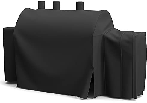 SHINESTAR 8080 Grill Cover for Char-Griller Dual Fuel Charcoal Grill, Fits Models: 5050, 5650, 93560. Heavy Duty Waterproof Smoker Cover, Special Zipper Design