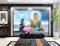 QEETapete Papier Peint Panoramique Statue Bouddha Lotus Pierre Zen Papier Peint Nature Intissé Murale Chambre Salon,430x300cm