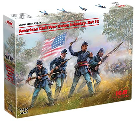 ICM 1:35 - American Civil War Union Infantry Set #2