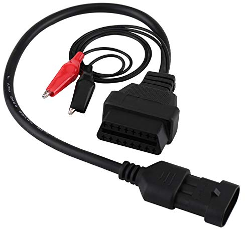 Dioche OBD Adapter, 3 Pin auf 16 Pin OBD2 Adapter Stecker Diagnosekabel für Alfa Lancia
