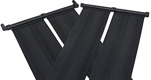 Gecheer 2 STK. Solar-Panel für Poolheizung Sonnenkollektor Wasserheizung Pool Solarheizung 80x310 cm