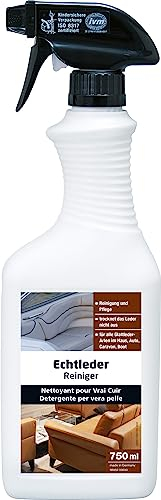 Glutoclean Echtleder Reiniger 750ml I Lederreiniger & Pflege I Entfernt Schmutz, ohne Leder auszutrocknen I Für Glattleder-Arten im Haus, Caravan uvm.