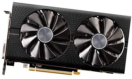 Taygate Carte Graphique de Jeu Cartes de Remplacement des Cartes Graphiques AMD Radeon RX580 8GB GDDR5 Card GDDR5 Cartes vidéo PC Gaming 256bit Fit for Ordinateur de Jeu