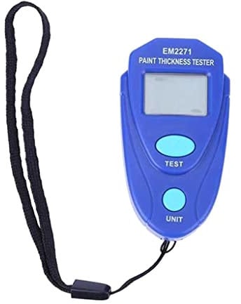 Vernice portatile per rivestimento auto Spessore della vernice Misuratore digitale Tester Misuratore di plastica Smalto Plastica Epossidico Ferro Alluminio Uso Spessore Spessore Spessore Strumento per